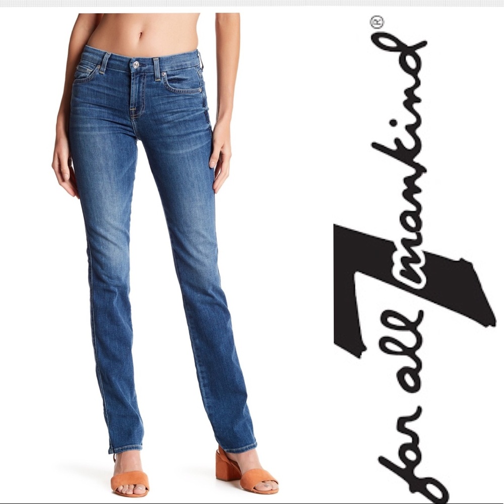 7 for all Mankind - straight leg - 28
